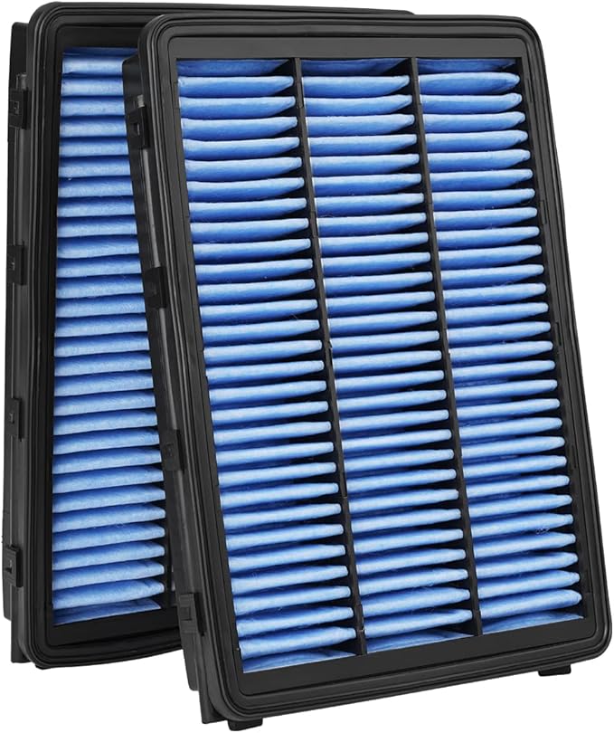 Cartist 2-Pack CA12065 Engine Air Filter Custom Fit for Tucson 2016-2021, Sportage 2017-2022 Automotive Air Filters Replacement