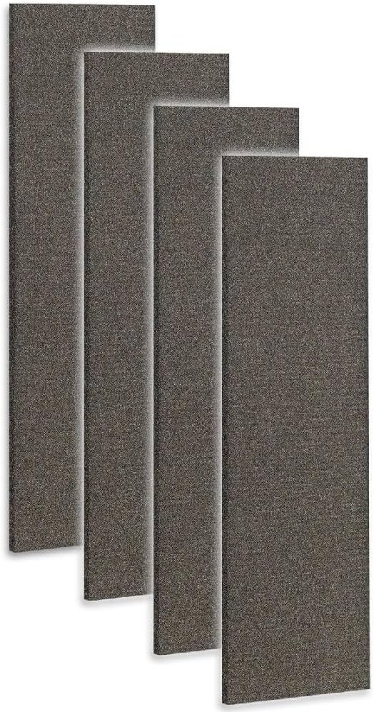 CFS – 4.8" x 15.75" Activated Carbon Pre-Filters Compatible with GermGuardian FLT4825 HEPA Filter and AC4800 Series (Filter B) – Removes Odor, Smoke & VOCs – Replacement Pre-Filter – 4 Pack