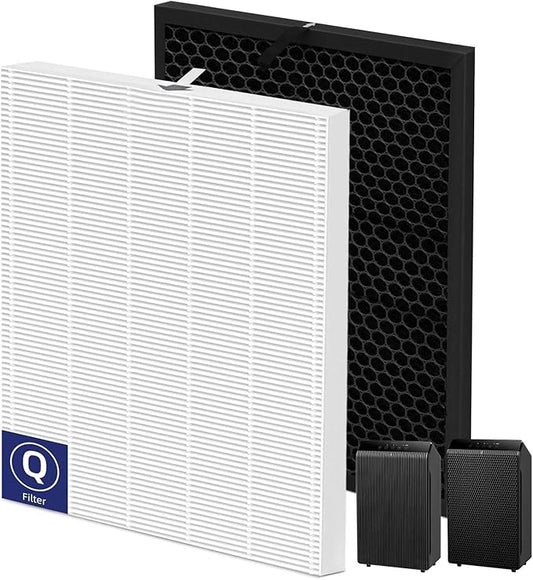5510 5520 Filter Q Replacement for Winix 5510 5520 Plasmawave Air Purifier,# Filter 1712-0123-00 with Carbon, 1P Middle & 1P Carbon Filters