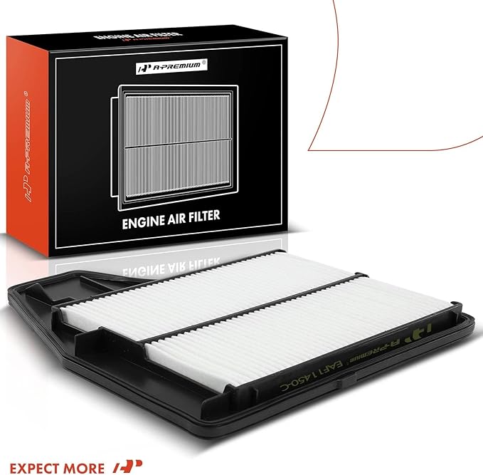 A-Premium Engine Air Filter Compatible with Nissan Altima 2013 2014 2015 2016 2017 2018, Fit for Sedan & L4 2.5L Engine, Rigid Panel Air Filter, Pack of 1