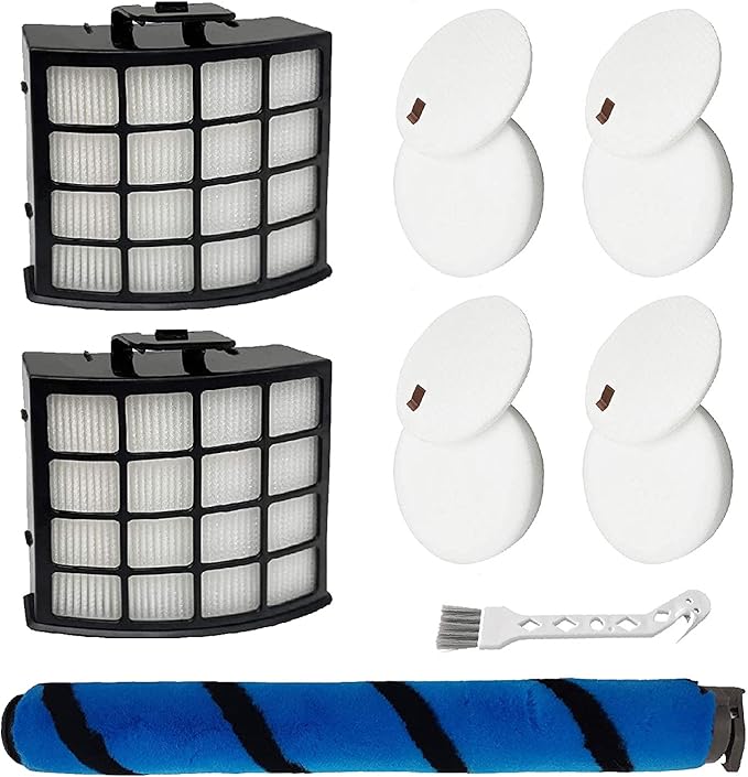 AZ2002 Acessories Kit Replacement For Shark AZ2000 AZ2002 AZ2000W Vertex DuoClean PowerFins Upright Vacuum Cleaner, Part # XHFAZ2000 XFFKAZ2000 1483FC2000