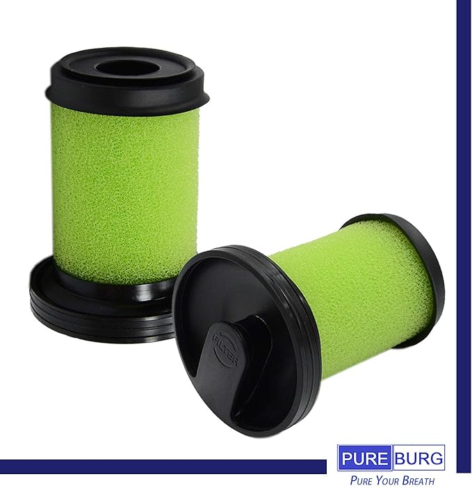 PUREBURG Replacement Vacuum Filters Compatible with Bissell Multi Cordless Handheld Car Vacuum 1985 1985T Multi Reach Handheld Cordless Vac Cleaner 2151A 21512 21513 2151C 2151V 161-0335,4-Pack
