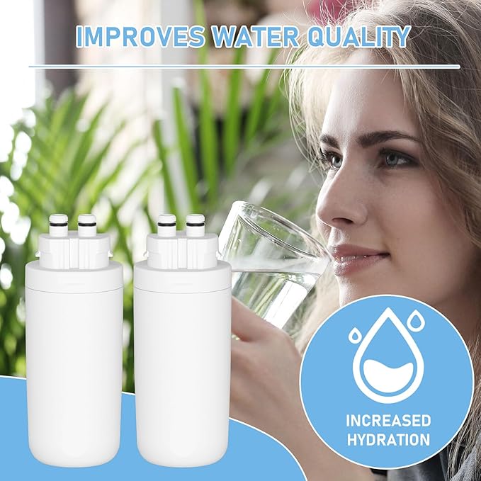 Water Replacement Filter, Compatible with Brita Hub Instant Powerful Countertop Water Filter Device, Model Number CT01, Lasts 6 Months or 120 Gallons, Includes 2 Filters