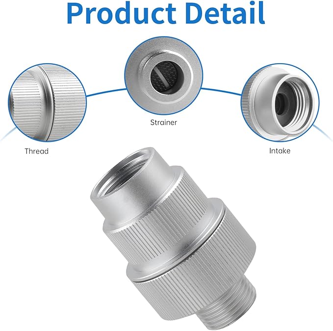 Washing Machine Water Filter, Washing Machine Metal Filters Made of aluminum alloy, for Most Standard Washing Machine Connections