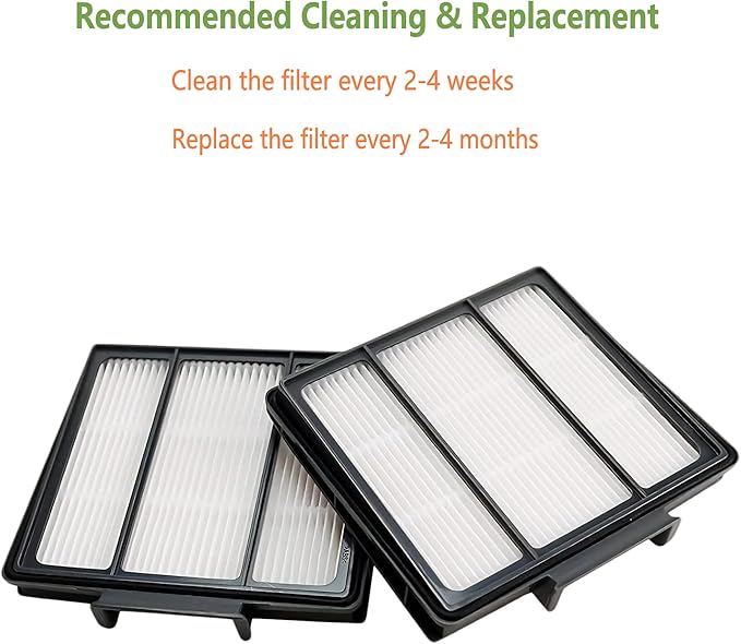RV1001AE AV2501AE Robot Filter Replacement Parts for Shark ION,IQ,EZ AI Series Vacuum RV700/750/850 AV910/911S/912S/992 AV753/752 RV100AE UR1000SR AV751 R00US RV1001 QR1000S QR1001AE RVFFK950