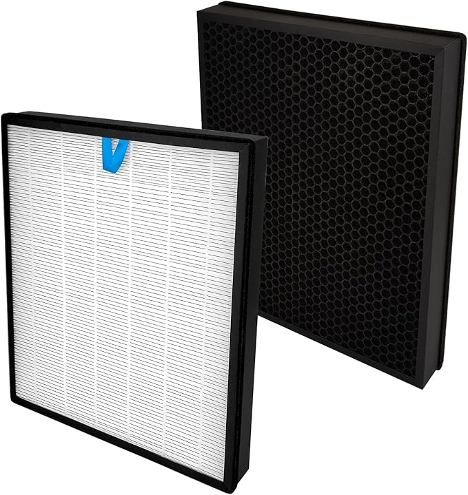 2 Pack Vital 200S-P Replacement Filter for LEVOIT Vital 200S-P Air Purifier, LAP-V201S-KUS, LAP-V201S-WUS, Vital 200S H13 True HEPA Filter, 3-in-1 Activated Carbon Filters, #Vital 200S-RF
