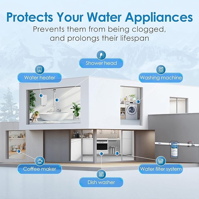 Waterdrop AP810 Whole House Water Filter Replacement for 3M® Aqua-Pure AP810, AP801, AP811, Whirlpool® WHKF-GD25BB, WHKF-DWHBB, 10" x 4.5", 1 Pack