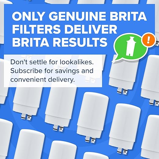 Brita Faucet Mount Water Filter System, White, No-Wait Filtration, Easy Install, Multi-Use Tap Water Filter for Kitchens, Bathrooms & Small Spaces