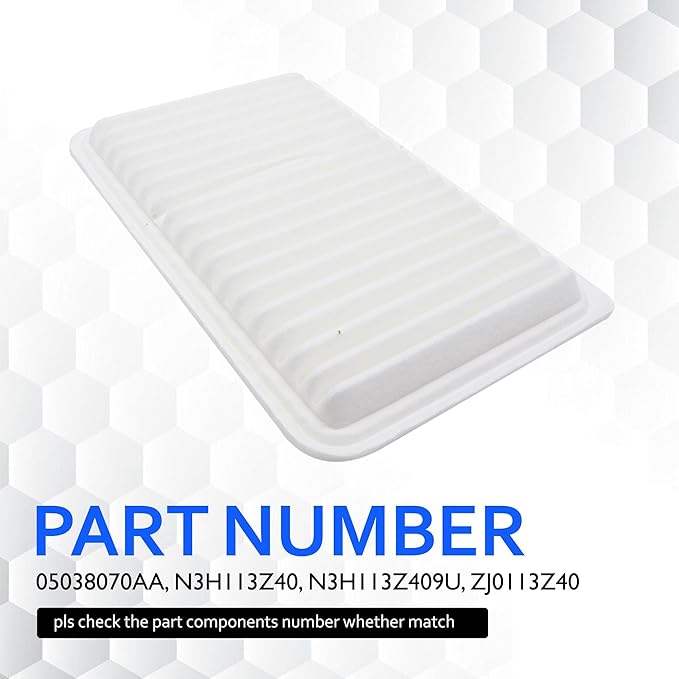 CA9894 Engine Air Filter Compatible with Mazda 2 2011 2012 2013 2014 1.5L Replacement for ZJ0113Z40