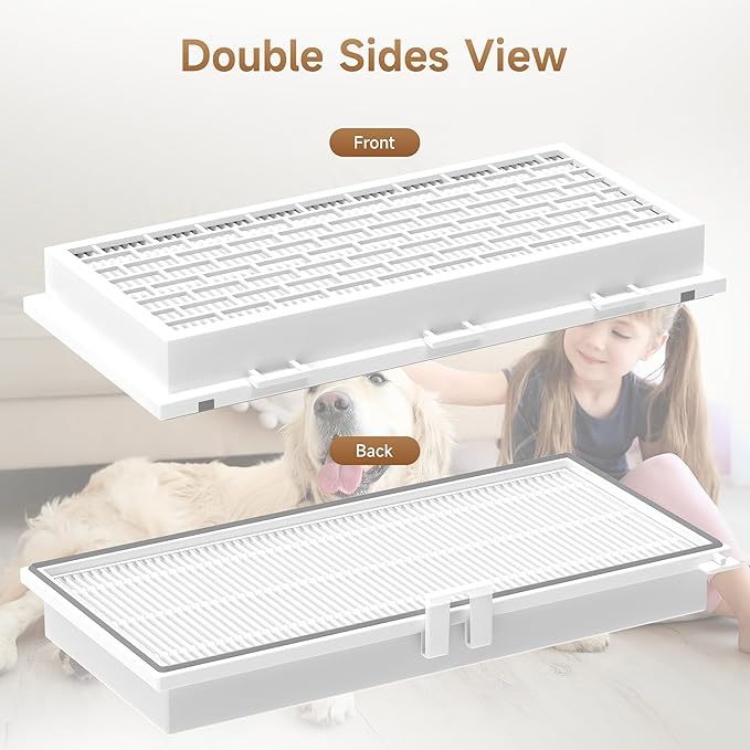 2 Packs SF-HA 30 Replacement Filters for HEPA AirClean SF-HA 30 Filter for Vacuum Model Classic C1, Complete C1, Dynamic U1, Swing H1, S300-S700, S2000 Series Canisters and S7000 Series Uprights