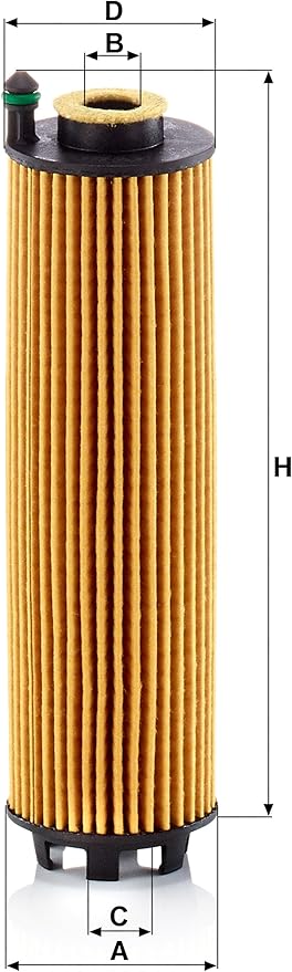Mann Filter HU 6028 z Cartridge Oil Filter Replacement Compatible With Mercedes-Benz AMG GT 43, AMG GT 53, CLS450, CLS53 AMG, E450, E53 AMG, GLE450, GLE53 AMG, GLS450, S500, S580e