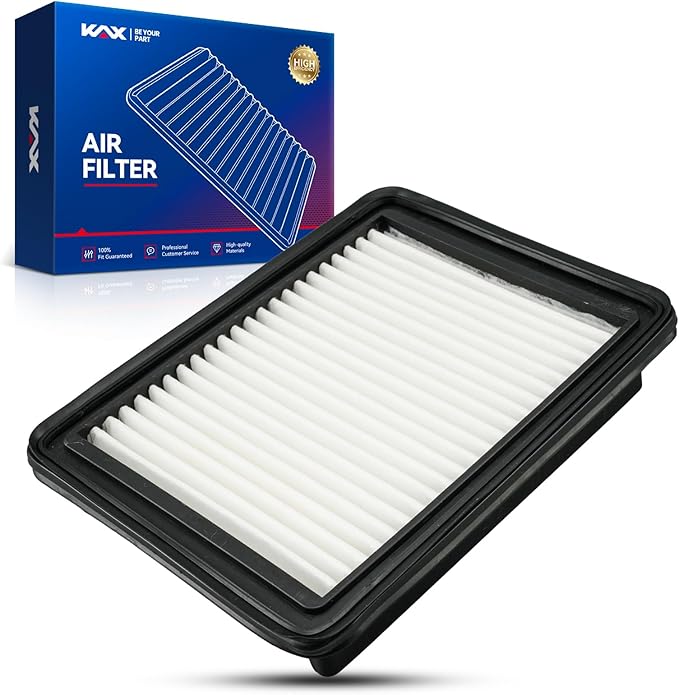 KAX Engine Air Filter, CA12073 Replacement for Chevrolet Spark 2016-2022, Advanced Air Filter Media, Increased Acceleration