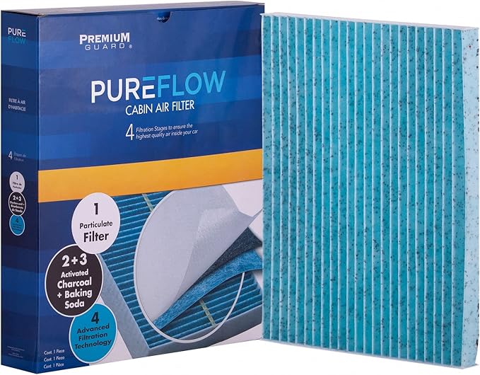 PureFlow Cabin Air Filter PC99273X | Fits 2017-2022 Kia Niro, 2017-2019 Hyundai Ioniq, 2019-2022 Kia Niro EV