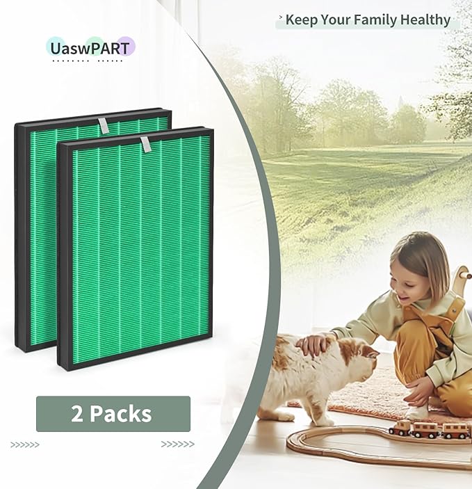 230/240 Replacement Filter Compatible with Coway Airmega 230 & Coway Airmega 240 Max2 Air Purifier(AP-1821F) | Compart to Part # 3111151 | 2 Packs