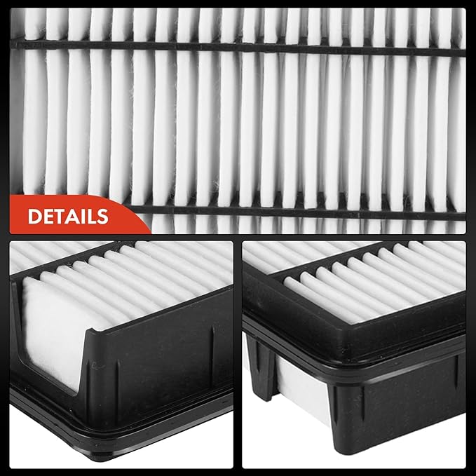 A-Premium Engine Air Filter Compatible with Hyundai Sonata 2006-2010 3.3L, Azera 2006-2011, Replace# 28113-3K200, 281133K200
