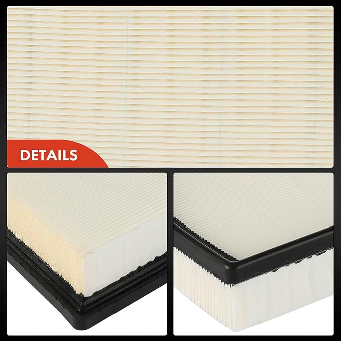 A-Premium Front Engine Air Filter Compatible with BMW 325i 2006, 325xi 2006, 328i 2007-2013, 328i xDrive 2009-2013, 328xi 2007-2008, 330Ci 2006, 330i 2006, 330xi 2006, 128i 2008-2013, 3.0L