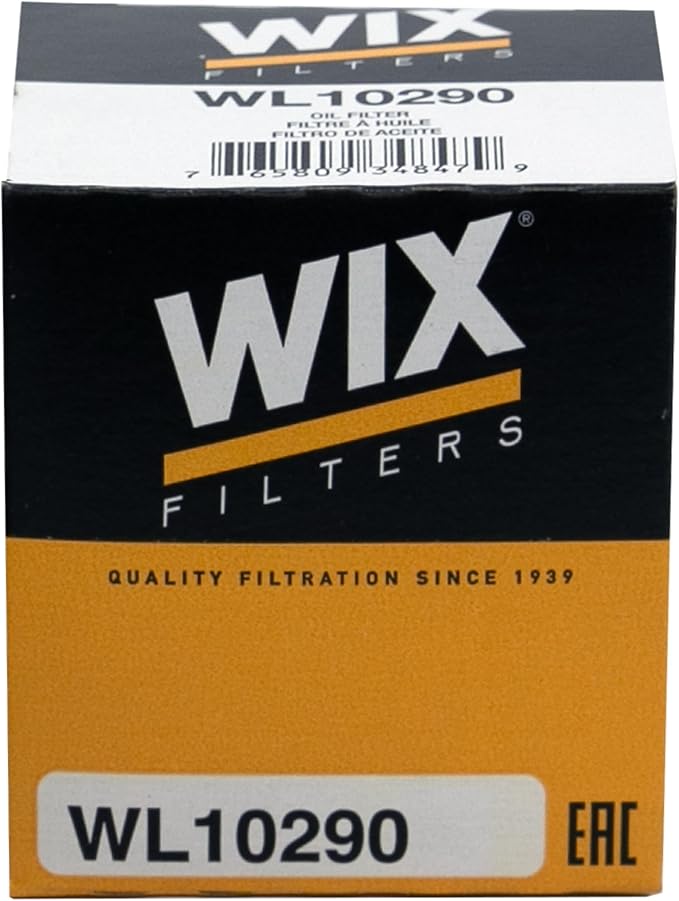WIX WL10290 Oil Filter Replacement, Built for Synthetic and High Mileage Oil - Compatible With Various GM (13-19)