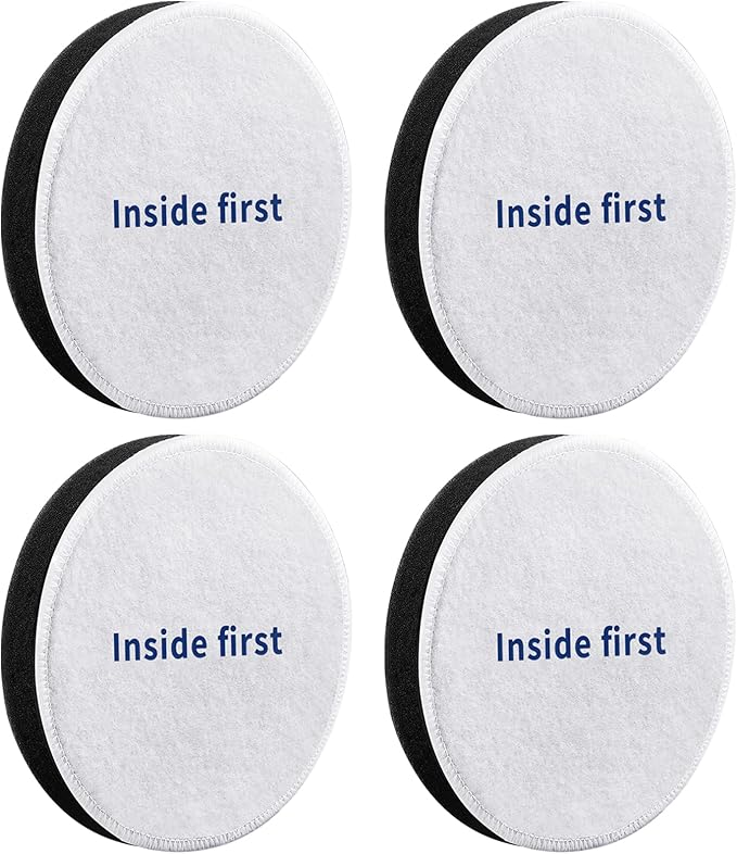 KEEPOW Vacuum Filters for Eureka, Power Speed Vacuum Filters Replacement for Eureka NEU182A, NEU182B, NEU280, NEU180, NEU181, NEU188, NEU202 Bagless Upright Vacuum Cleaner, Part E0202 (4 Pack)