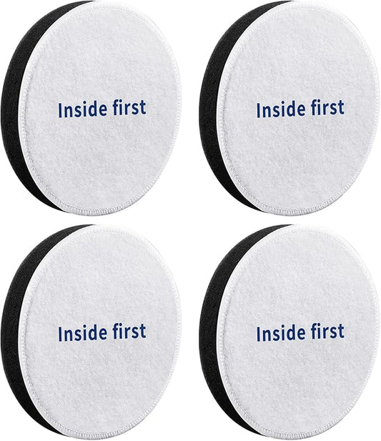 KEEPOW Vacuum Filters for Eureka, Power Speed Vacuum Filters Replacement for Eureka NEU182A, NEU182B, NEU280, NEU180, NEU181, NEU188, NEU202 Bagless Upright Vacuum Cleaner, Part E0202 (4 Pack)