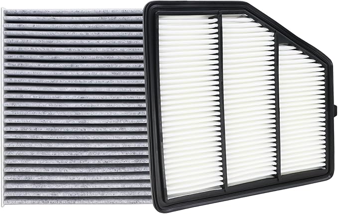 16546-6CA0A Engine Air Filter and 27277-6CA1A Cabin Air Filter kit Compatible with 2019-2025 Nissan Altima 2.5L Gas Replaces CA12551 27277-6CA0A