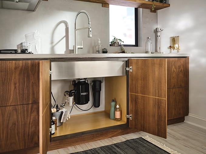 Moen Black Single Stage Under Sink Advanced Water Filtration System, F9800