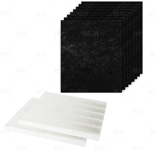 10 Pack C545 Replacement HEPA Filter Compatible with Winix C545 Air Purifier Replacement for Winix S Filter 1712-0096-00 and 2522-0058-00,2 x True HEPA And 8 x Activated Carbon Filter.