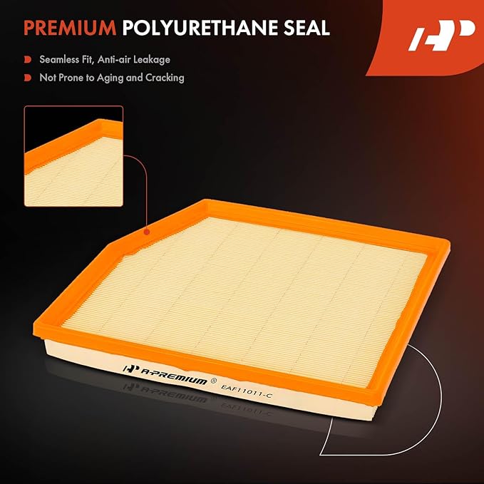 A-Premium Engine Air Filter Compatible with BMW 335I 2012-2013, 335i xDrive 2011-2013, 335is 2012-2012, X1 2013-2015, 135i 2011-2013, 135is 2013-2013, 3.0L, Replace# 13717599285