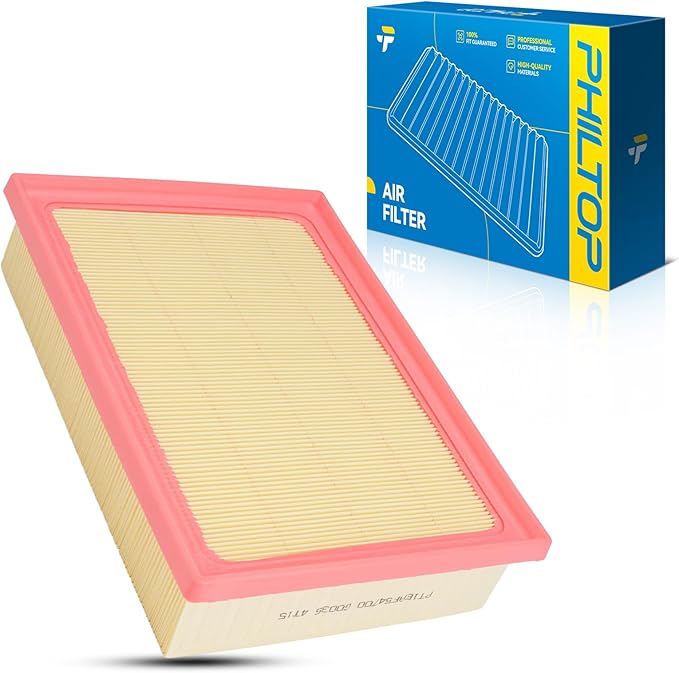 PHILTOP Engine Air Filter, Compatible with CA12378 Lexus RX450h 2016, 2017, 2018, 2019, 2020, 2021, 2022, RX450hL 2018, 2019, 2020, 2021, 2022, Toyota Highlander 2017-2019, Increased Acceleration