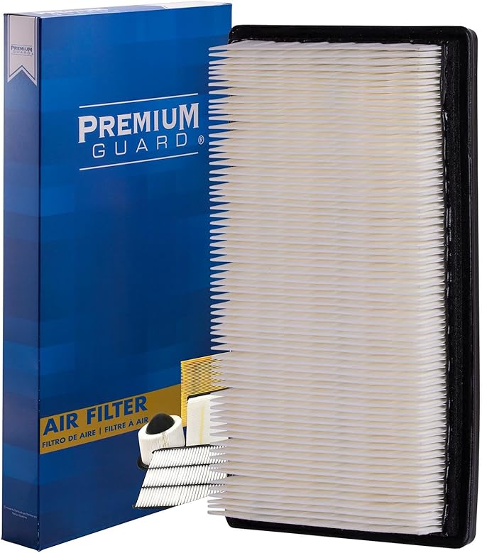 PG Engine Air Filter PA5669 | Fits 2007-2012 Nissan Versa, 2007-2018 Tiida, 2013-2021 NV200, 2014-2018 INFINITI Q50, 2009-2014 Nissan Cube, 2015-2018 Chevrolet City Express
