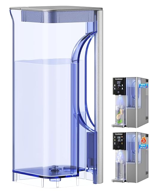 CT910WP Pure Water Pitcher 1.2L/40.6oz, for CT910G CT910GH C5 Countertop RO System (Gray)