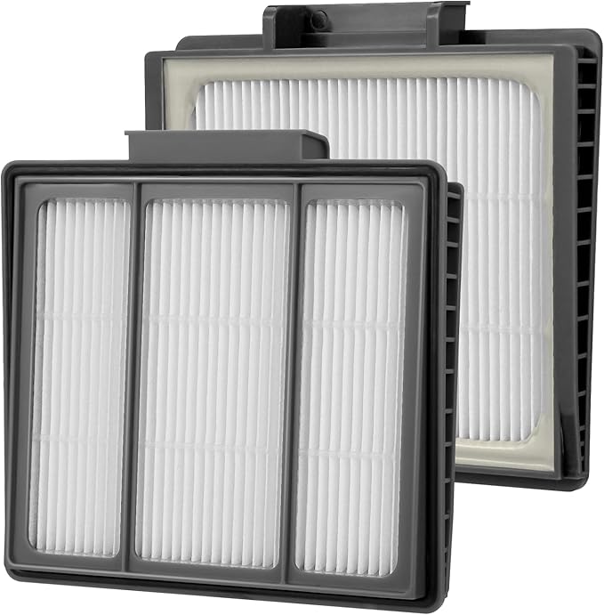 2 Pack Replacement RVFFK950 HEPA Filter for Shark Ion Robot R71 RV700-N R72 RV720-N R75 RV750-N R85 RV850 RV850BRN S86 RV850WV S87 RV851WV Vacuum Models (4'' x 4'' x .5")