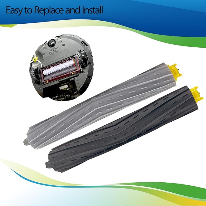 2 Set Replacement Brushes Compatible for iRobot Roomba 800 900 Series 805 860 870 871 880 890 960 980 985 891 960 961 964 980 981 Robot Vacuum Cleaner