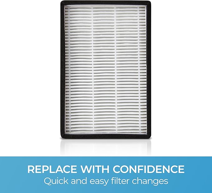 Kenmore 53295 EF-1 HEPA Media Vacuum Cleaner Exhaust Air Filter for Upright and Canister Vacuums,White