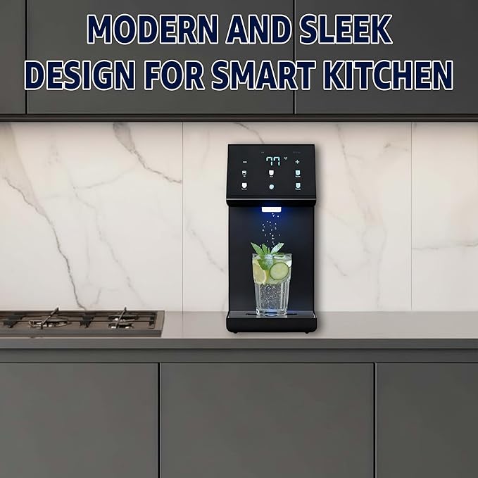 Bottleless Water Dispenser - Instant Hot and Cold Water Dispenser for Countertop W Full Installation Kit, Quiet Multi-Stage Filtration + UV Sterilization & Touchscreen Design, 2026 Ultra