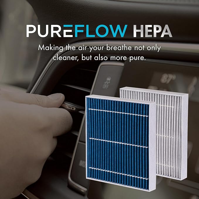 PureFlow HEPA Cabin Air Filter PC99155HX | Fits 2023-20 Kia Soul, 2023-20 Seltos, 2022-17 Sportage