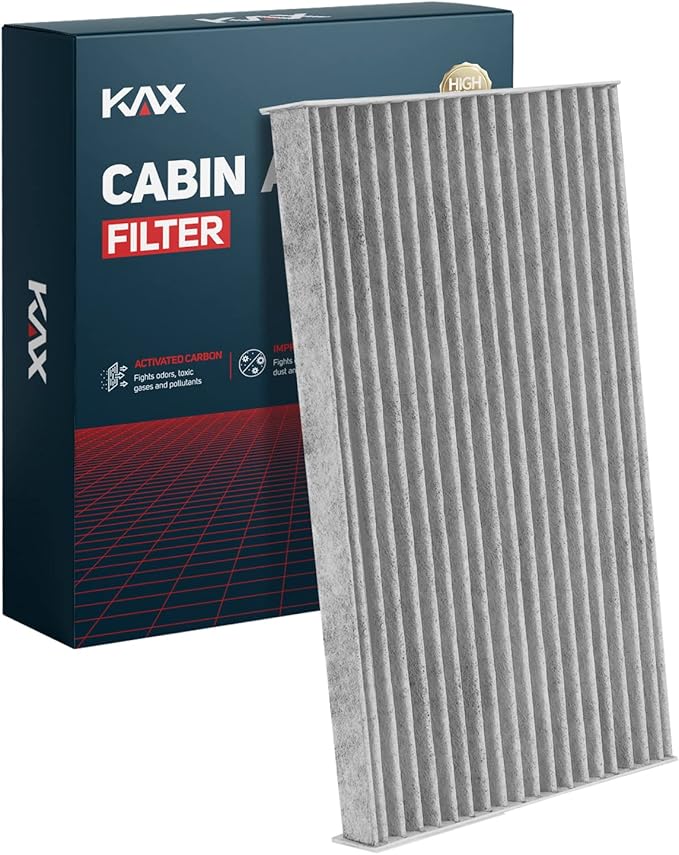 KAX Cabin Air Filter with Activated Carbon, CF11177 Replacement for Sentra 2013-2019, Juke, LEAF 2011-2025, Cube 2009-2014