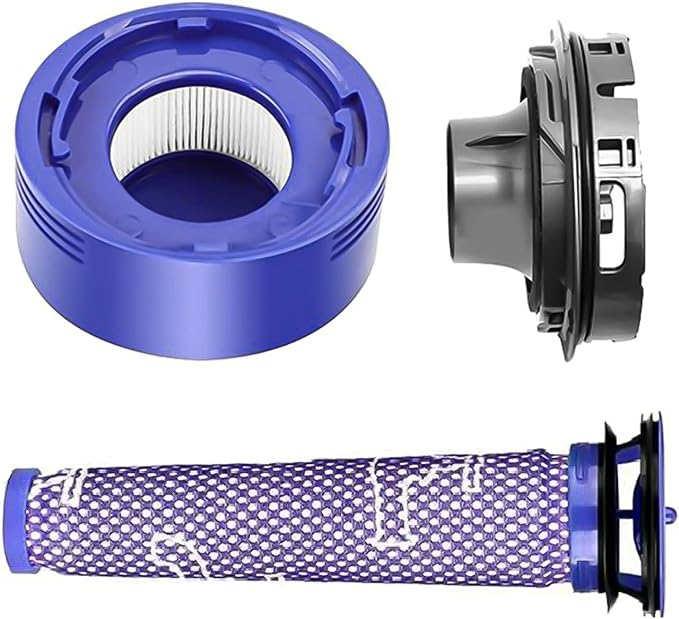 ilovelife Filter Replacement & Motor Cover Compatible with Dyson V7 V8 Animal and Absolute Cordless Vacuum Cleaners, Upgrade Your Vacuums
