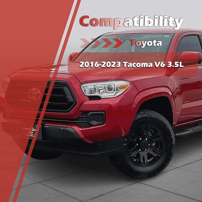 CA11895 Engine Air Filter and CF10374 Cabin Air Filter kit Compatible with 2016-2023 Toyota Tacoma V6 3.5L Replaces 17801-0P100 17801-0S020 87139-YZZ09 CAF1765