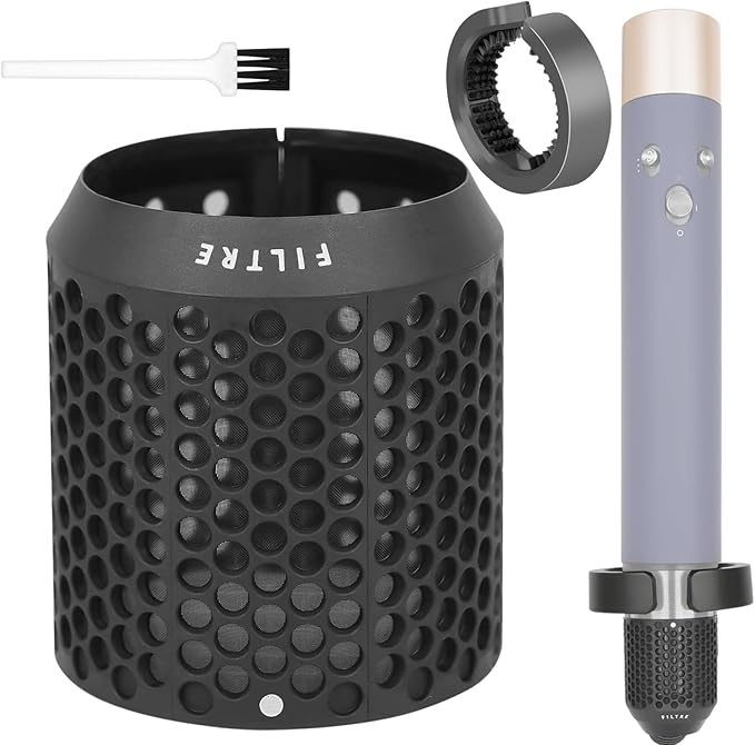 Filter Cage Cover for Dyson Airwrap, Outer Filter Cover Attachment Replacement Compatible with Airwrap Attachment Strainer Replacement for No.969758-05