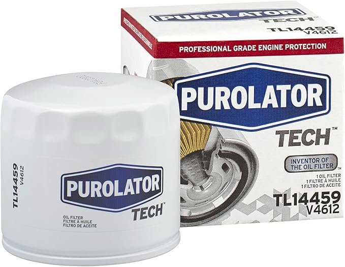 Purolator TL14459 PurolatorTECH Spin On Oil Filter Compatible With Hyundai Elantra, Sonata, Tucson, Accent, Sante Fe, Kia Soul, Optima, Sportage, Sorento, Honda Accord, Civic and Odyssey