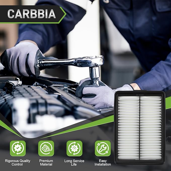 Cabin Air Filter& Engine Air Filter Compatible with Hyundai Kona 2018 2019 2020 2021 2022 2023 1.6L 2.0L Car Air Filter Automotive 97133-D3000 28113-F2000