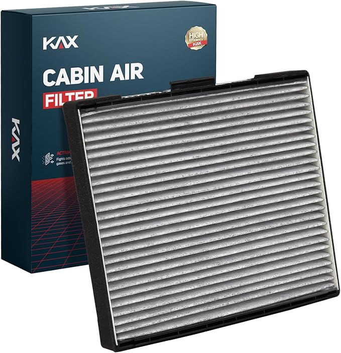 KAX Cabin Air Filter, CF10329 Replacement for Elantra 2001-2006, Sedona 2006-2010, Tiburon 2003-2008, Entourage 2007-2010, w/Activated Carbon Passenger Compartment Air Filter