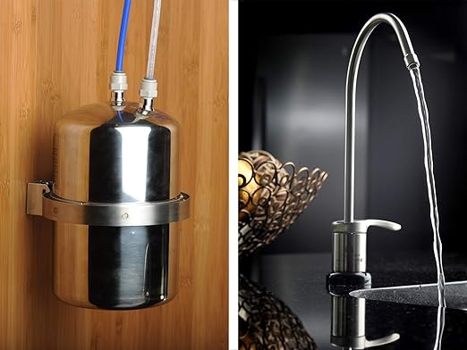 Multipure Aquaversa Below Sink Water Purification Unit, Chlorine Reduction, NSF Certified, Stainless Steel