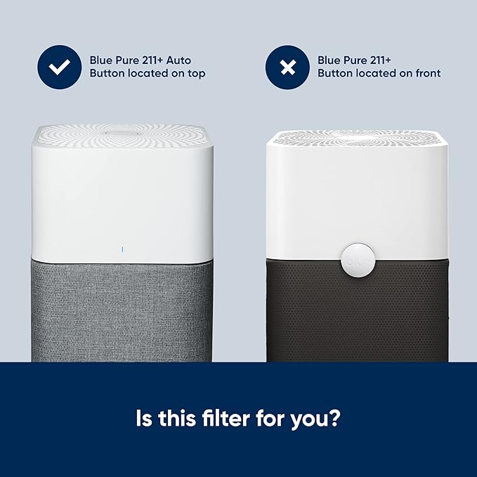 Blueair Blue Pure 211+ Genuine Replacement Filter, Particle and Activated Carbon