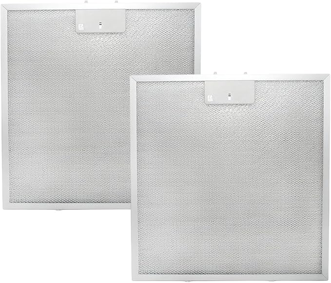 2-Pack WA0575 Range Hood Filter 14.4" x 13.5" x 0.35" Replacement Compatible with Vissani 30-Inch Wall Mount Hood, 5-Layer Aluminum Mesh Grease Filter