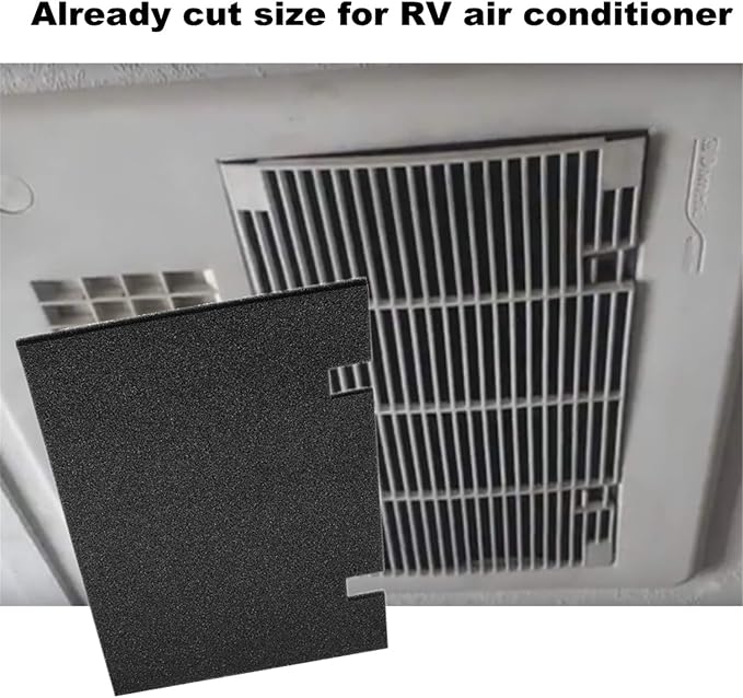 Tatuo 6 Packs Rv A/c Conditioner Replacement Air Filter 14 x 7.5 Inch Compatible with Duo Therm-compatible Rv A/c Replacement Filters