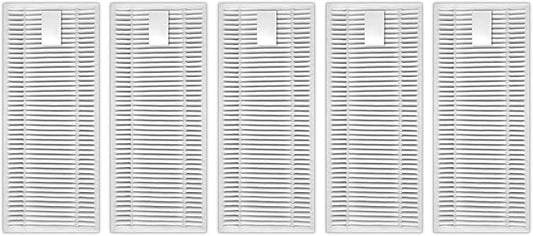 (5 Pack) M310 Replacement HEPA Filters Compatible With Lefant M310 Robot Vacuum Cleaner, Filter Kit, Replacement Parts, Filters Accessories Kit