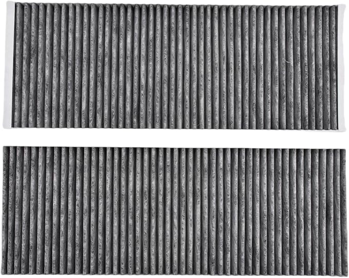1658375-00-A 1658376-00-A Cabin Air Filter,Air Intake Filter with Activated Carbon,Fit for Tesla Model Y 2020-2024 Replace 1658375-00-A 1658376-00-A(4PCS)