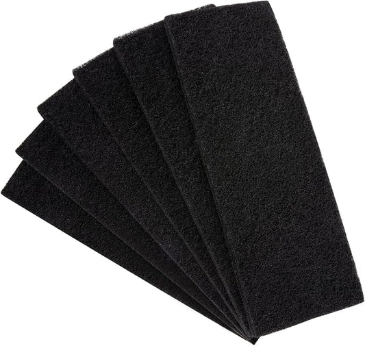 MEWTOGO 6 Pcs Carbon Filters for Cat Litter Box Robot 3 - Thickened and Durable Replacement Filters for Absorbing Odors Control Damp from Pets and Keep Home Fresh