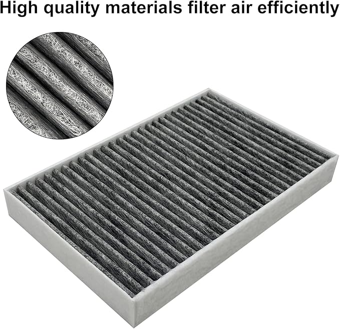 JOJOMARK for Tesla Model S Cabin Air Filter with Activated Carbon Fit 2012-2015 Model S 1035125-00-A. (2012-2015 Activated Carbon)
